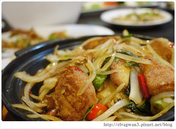 捷運西門站-鮮納肚-百元熱炒-台菜日式料理-23-三杯嫩豆腐