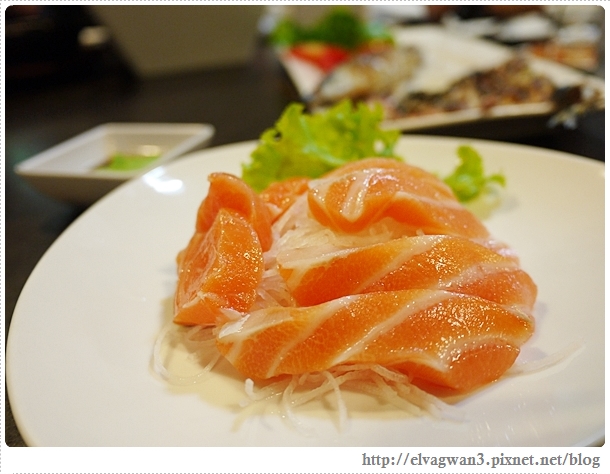 捷運西門站-鮮納肚-百元熱炒-台菜日式料理-29-鮭魚生魚片