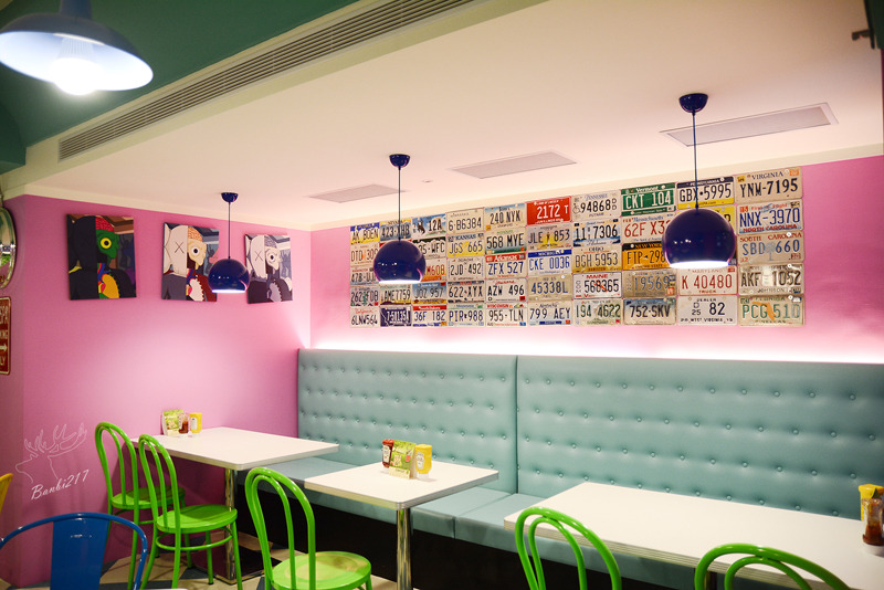 [世足賽球賽轉播運動餐廳]台北大安區.Fantasy Diner 潮流美式餐廳,美式漢堡、早午餐、帕里尼、義大利麵、燉飯、啤酒(捷運台電大樓站):Banbi217 美食旅遊