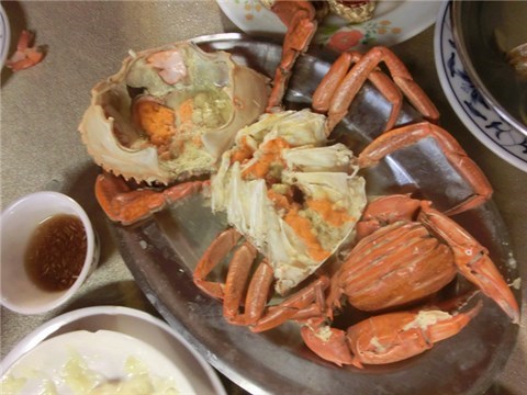 蟹 - 淡水區的淡水海風餐廳)