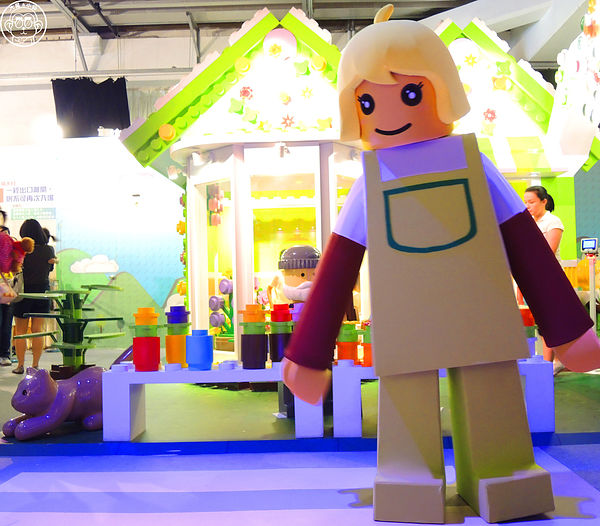 Fun大吧!積木村。走進積木的甜蜜世界–巨型積木展(台北場):期間限定【103.06/20-103.9/14台北・Fun大吧!積木村】一起成為樂高積木村民吧