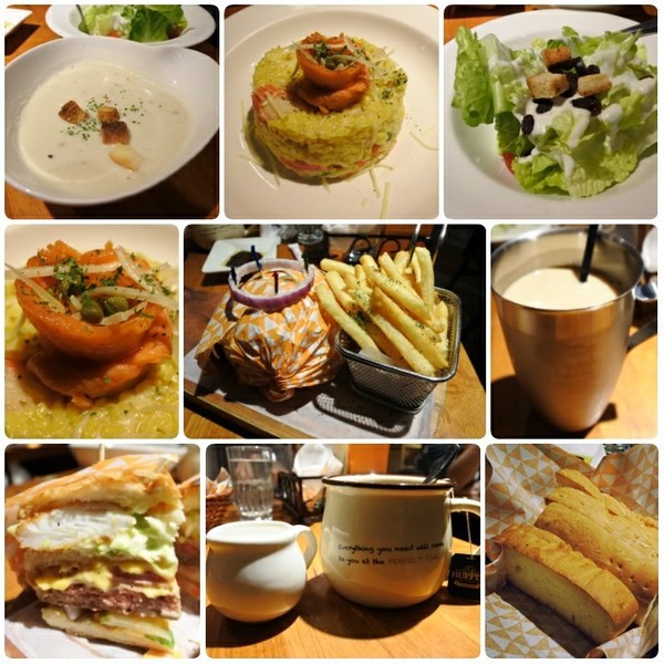 Second Floor Cafe 貳樓餐廳(公益店):【台中.美食】Second Floor Cafe 貳樓餐廳 ❤ 早午餐漢堡三明治樂活飯義大利麵比薩甜點選擇超級多
