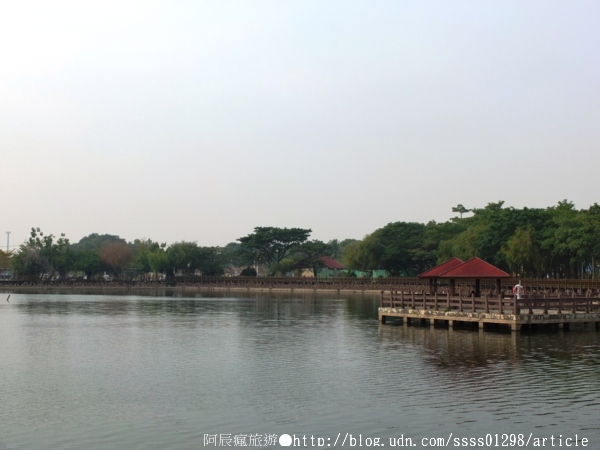 天鵝湖環保水上公園:【旅行遊記。台南新營區】天鵝湖公園。煥然一新的湖邊景緻 環保水上公園散策