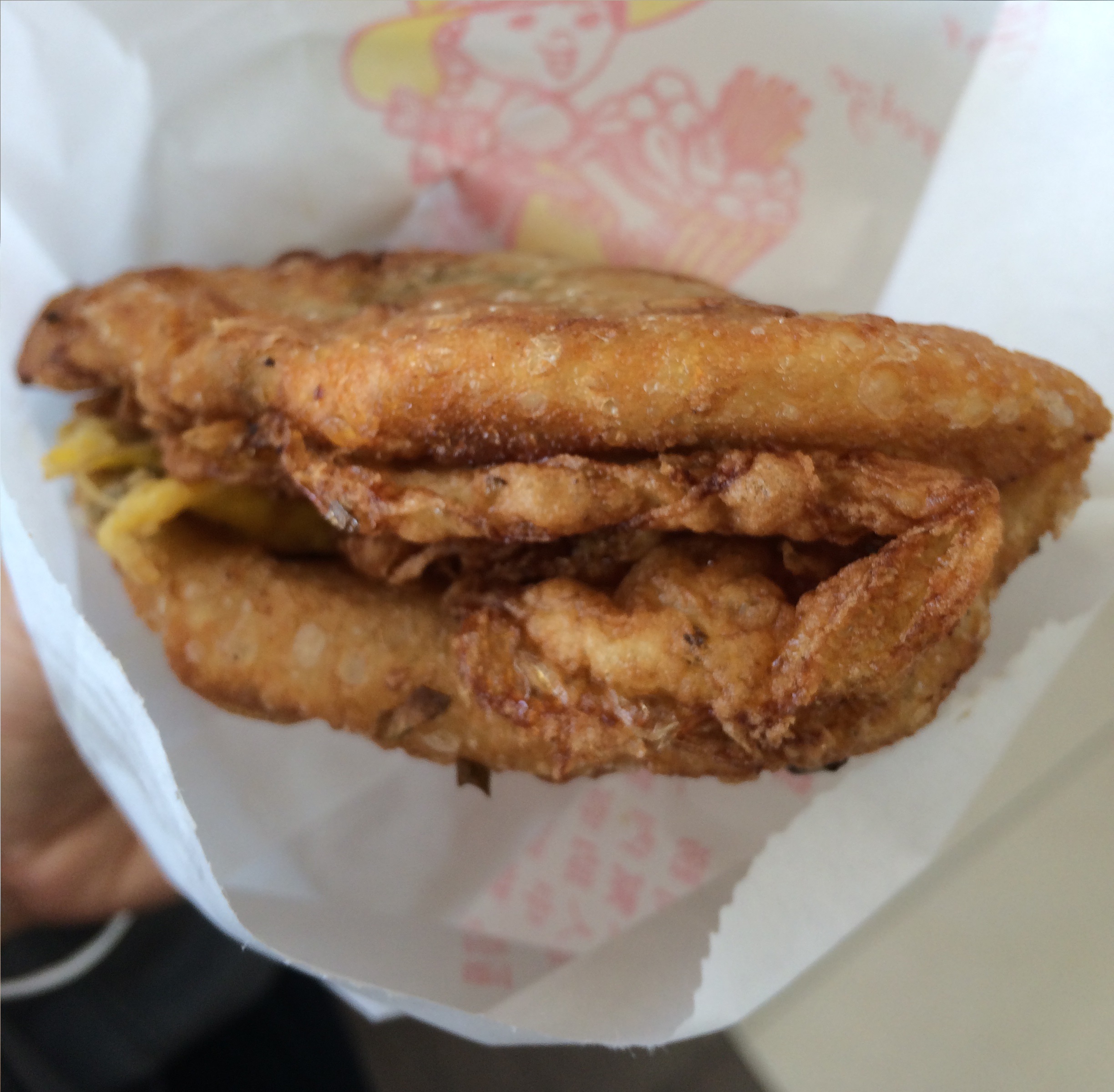 大龍街蛋餅-蛋餅本人