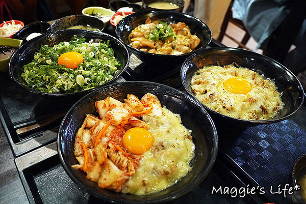 新丼:◆台北美食。捷運中山站【新丼】蛋黃哥你被包圍了!21種創意丼飯大碗滿意美味無限