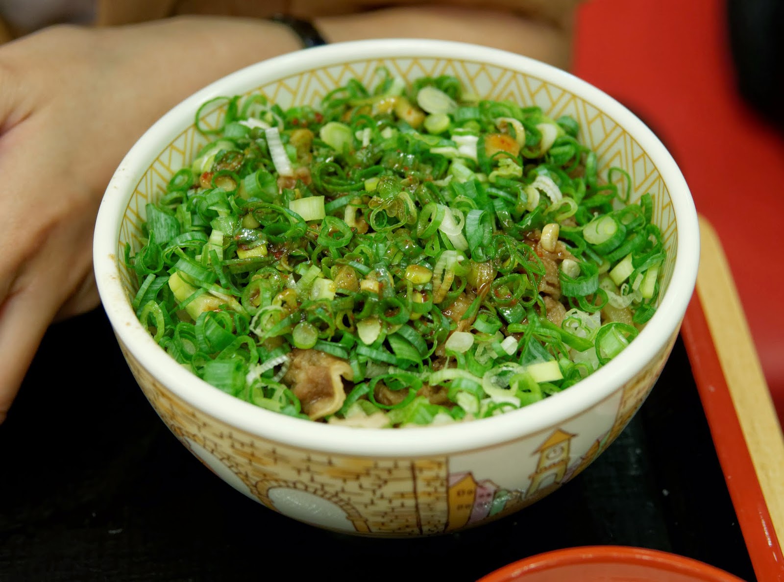 すき家 蔥溫玉牛丼
