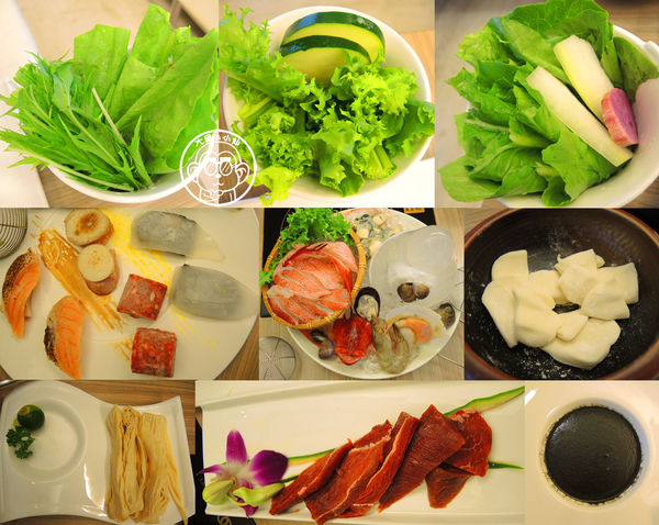 百草三味:呷飽祙【台北中山・百草三味鍋物】一次吃進十餘種契作有機葉菜