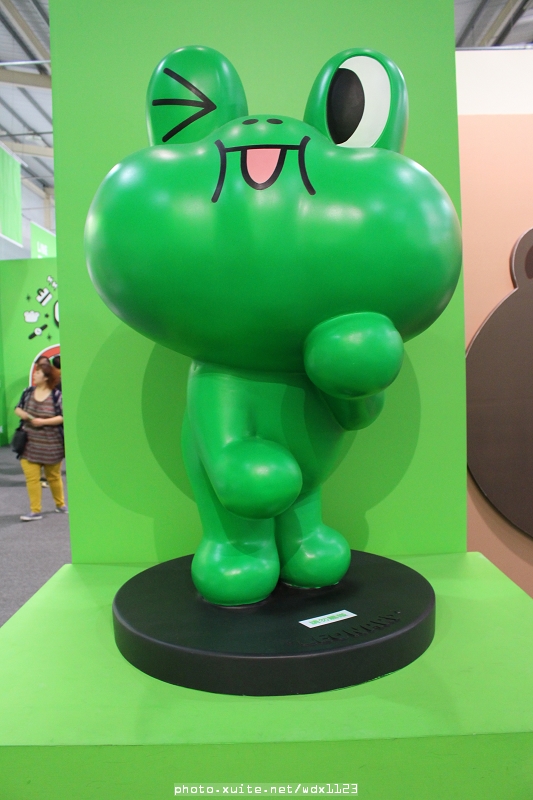 LINE互動樂園展(台中場): LINE FRIENDS 互動樂園(台中)❤好可愛好好拍~103.07.09