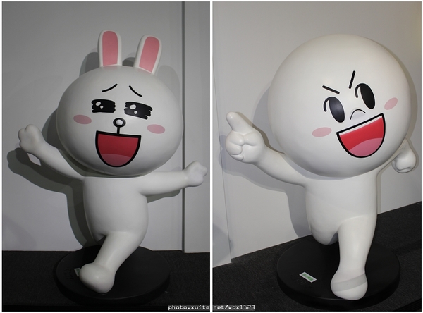 LINE互動樂園展(台中場): LINE FRIENDS 互動樂園(台中)❤好可愛好好拍~103.07.09