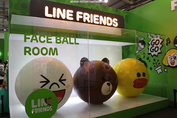 LINE互動樂園展(台中場): LINE FRIENDS 互動樂園(台中)❤好可愛好好拍~103.07.09
