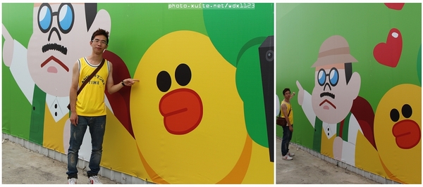 LINE互動樂園展(台中場): LINE FRIENDS 互動樂園(台中)❤好可愛好好拍~103.07.09