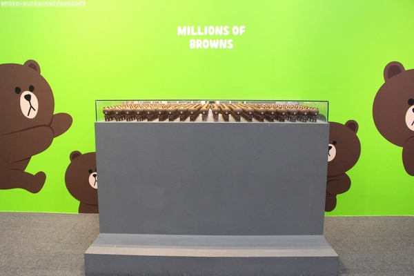 LINE互動樂園展(台中場): LINE FRIENDS 互動樂園(台中)❤好可愛好好拍~103.07.09