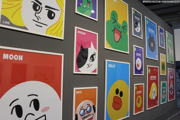 LINE互動樂園展(台中場): LINE FRIENDS 互動樂園(台中)❤好可愛好好拍~103.07.09