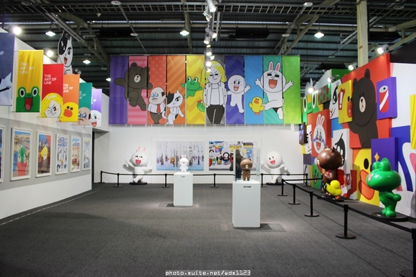 LINE互動樂園展(台中場): LINE FRIENDS 互動樂園(台中)❤好可愛好好拍~103.07.09