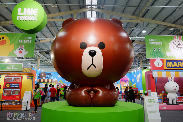 2014.06 台中LINE FRIENDS互動樂園