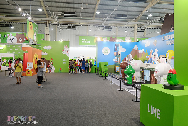 2014.06 台中LINE FRIENDS互動樂園