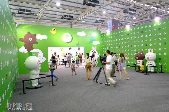 2014.06 台中LINE FRIENDS互動樂園
