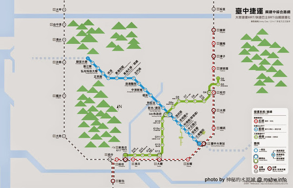 台中BRT公車:【生活】捷運生活EasyGo~台中BRT全面通車後工作首日通勤體驗! 尖峰時刻平均1~2分鐘就可以到下一站, 基本上相當平穩舒適