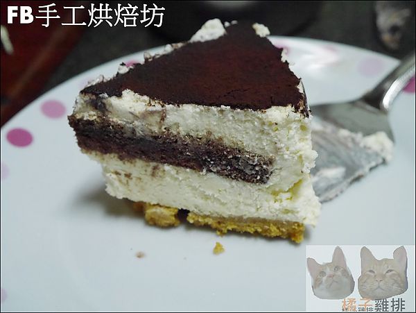 FB手工烘焙坊：【橘子雞排】FB法布手工烘焙坊-雪藏醬心(柳橙)蛋糕+提拉米蘇