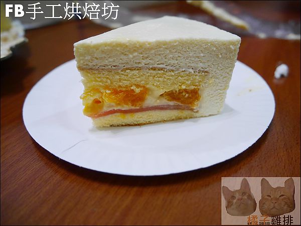 FB手工烘焙坊：【橘子雞排】FB法布手工烘焙坊-雪藏醬心(柳橙)蛋糕+提拉米蘇