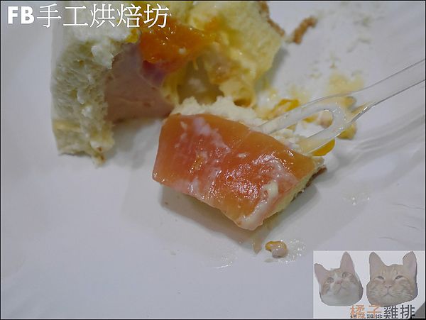 FB手工烘焙坊：【橘子雞排】FB法布手工烘焙坊-雪藏醬心(柳橙)蛋糕+提拉米蘇