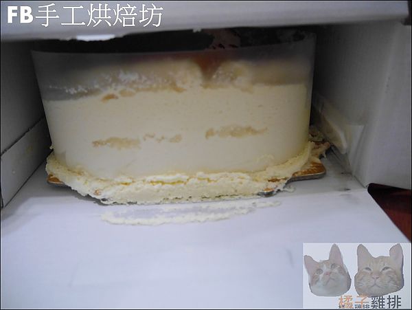 FB手工烘焙坊：【橘子雞排】FB法布手工烘焙坊-雪藏醬心(柳橙)蛋糕+提拉米蘇