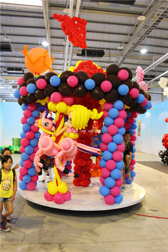 2014神氣活現造型氣球展(台中):2014神氣活現造型氣球展【台中站】❤ 超酷的,大人小孩都開心~103.07.16