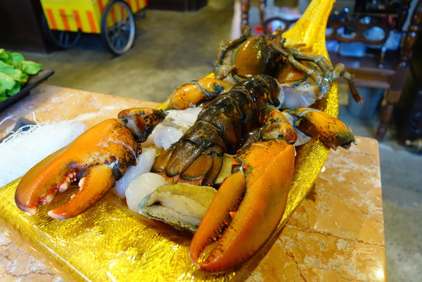 吳阿水老茶館(原吳阿火打邊爐):吳阿水老茶館 ~ 雙連市場旁.海鮮套餐超澎派的啦 - 捷運雙連站