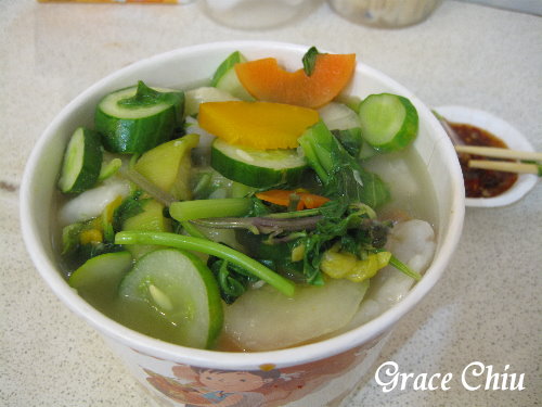 山西麵食揪片:山西麵食揪片現煮~鮮蔬滿滿