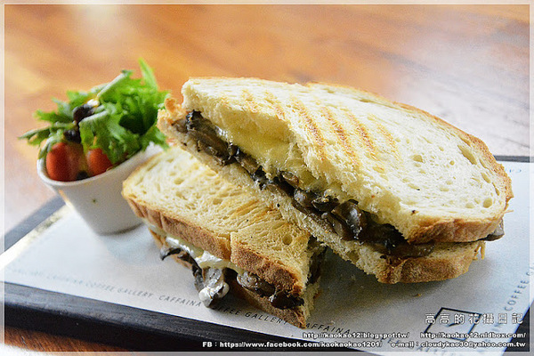 Caffaina Coffee Gallery 卡啡那(美術館店)：【高雄】鼓山區。卡啡那 Caffaina Coffee Gallery 美術館店 二訪