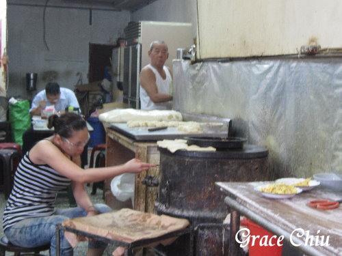原西園橋下燒餅油條：艋舺在地早餐／早午餐～原西園橋下燒餅油條