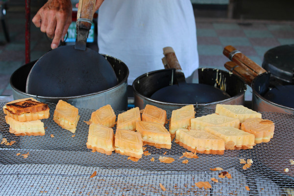 鹽水雞蛋糕：[台南]鹽水阿公的古早味雞蛋糕