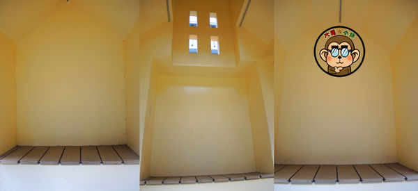 蘆洲環河大道(永樂街口)彩繪狗階梯：作伙來企投【新北三重蘆洲･永福一家人 V.S 彩繪狗階梯】夯景點打卡去