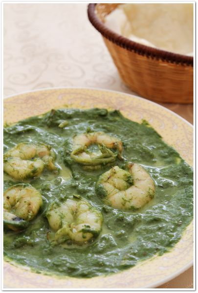 坦都印度餐廳,印度奶茶、羊肉烤餅、菠菜草蝦、北印度料理