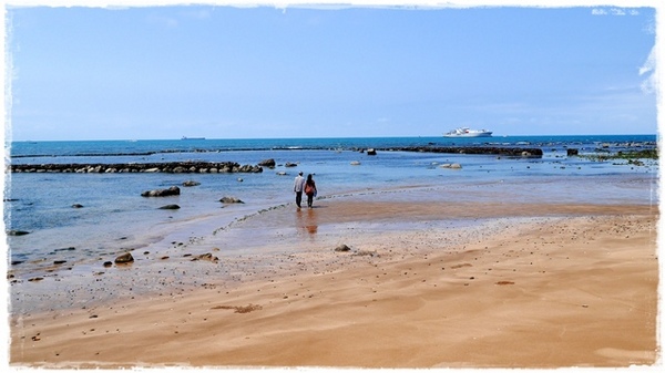 淡水石滬心:【新北◍•ᴗ•◍淡水】景點・淡水石滬心✯秘境私房景點|台北也有心形石滬-淡水沙崙心型石滬