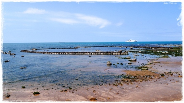 淡水石滬心:【新北◍•ᴗ•◍淡水】景點・淡水石滬心✯秘境私房景點|台北也有心形石滬-淡水沙崙心型石滬