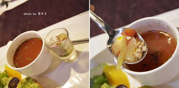 Mumu小巴黎：台南中西區]mumu小巴黎-精緻料理X微醺飲品!!推各種調酒，杯杯炫目迷人!豬腰肉排香唷!!