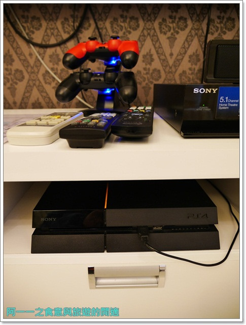 Q摩登：台中住宿 Q摩登商務套房～PS4/Wii U讓你玩不完