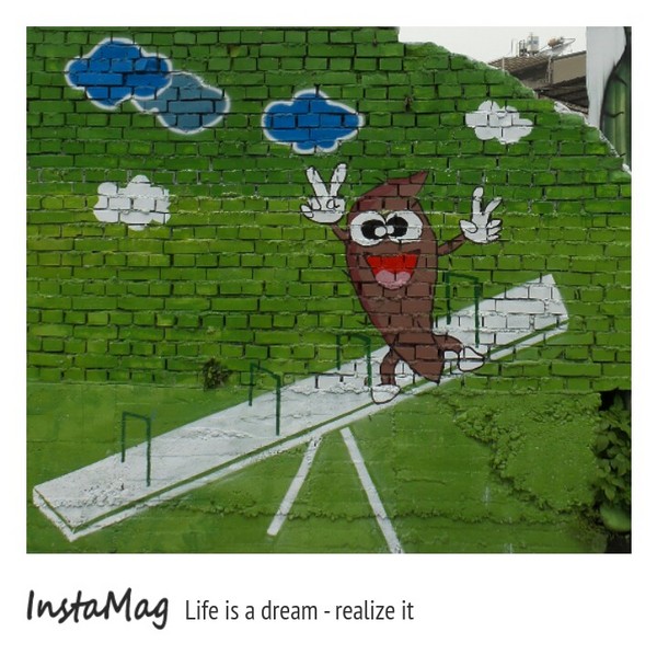 竹山「熊」幸福：南投竹山鎮(熊)幸福彩繪牆