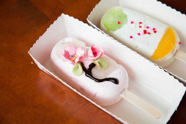 吉樂菓義式冰淇淋雪糕：[台南]安平 新鮮水果製成 精緻雕花 食尚玩家推薦 吉樂菓義式冰淇淋雪糕