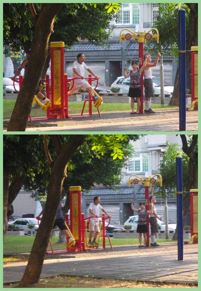 中壢復興運動公園：復興公園運動風氣盛行˙舞扇、舞劍、舞棍、活血功、排舞.樣樣行