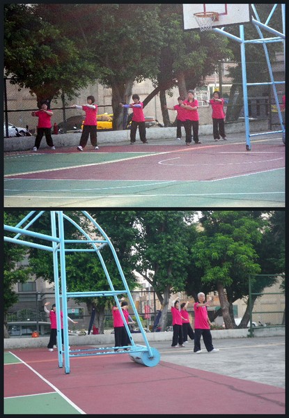 中壢復興運動公園：復興公園運動風氣盛行˙舞扇、舞劍、舞棍、活血功、排舞.樣樣行