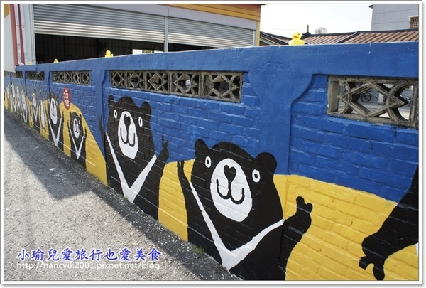 胡家里彩繪村:台南。善化胡家里【外婆家的彩繪牆】