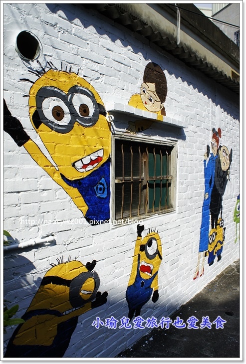 胡家里彩繪村:台南。善化胡家里【外婆家的彩繪牆】