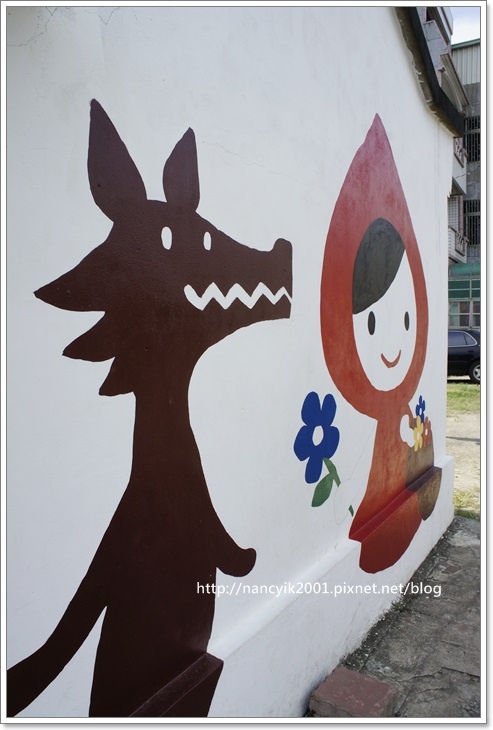 胡家里彩繪村:台南。善化胡家里【外婆家的彩繪牆】