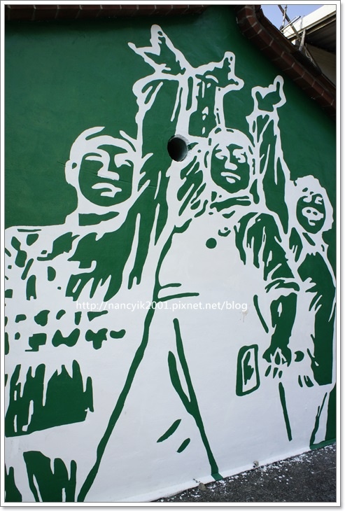 胡家里彩繪村:台南。善化胡家里【外婆家的彩繪牆】