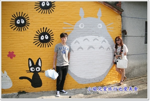 胡家里彩繪村:台南。善化胡家里【外婆家的彩繪牆】