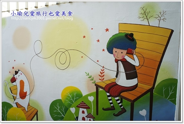 胡家里彩繪村:台南。善化胡家里【外婆家的彩繪牆】