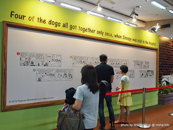 走進花生漫畫 史努比Snoopy65週年巡迴特展(台中站)：【景點】走進花生漫畫 Snoopy 65週年巡迴特展@台中世界貿易中心捷運BRT中港新城 : 空間與動線規劃更完善,還有高雄沒有的新展品喔!