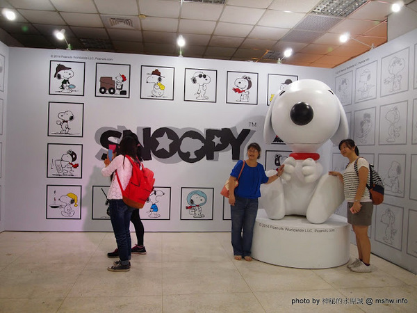 走進花生漫畫 史努比Snoopy65週年巡迴特展(台中站)：【景點】走進花生漫畫 Snoopy 65週年巡迴特展@台中世界貿易中心捷運BRT中港新城 : 空間與動線規劃更完善,還有高雄沒有的新展品喔!
